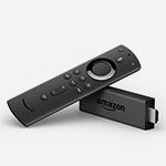 AMAZON Fire TV Stick ALEXA VOICE CONTROL SYSTEM, USB CABLE, POWER SUPPLY and HDMI "extension".